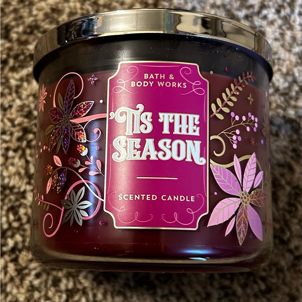 Tis the season 3 wick candle bath and body works